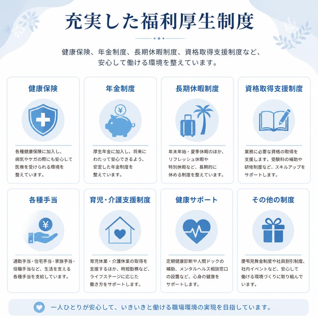 2. 当社の福利厚生制度